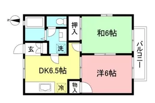 ビューコート落合II【2階】の間取り
