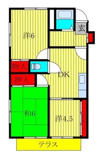 アーバンコート千城【1階】の間取り