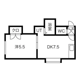 カーサ北7【2階】の間取り