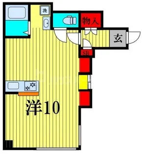 サンピア北小金【1階】の間取り