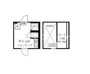 ティ・アーモショコラ【1階】の間取り