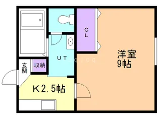 パレス愛【2階】の間取り