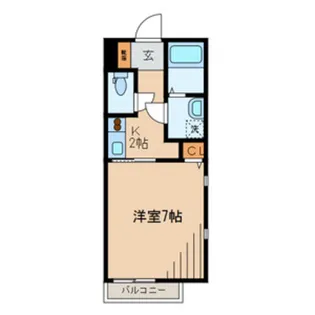 ブロッサム【2階】の間取り