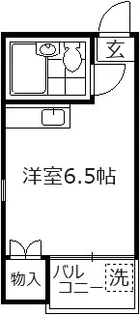 ピーズハウス【1階】の間取り