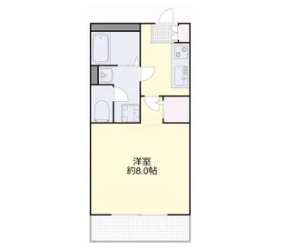 メゾン奥田本町【1階】の間取り