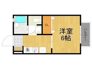 サラス2【2階】の間取り