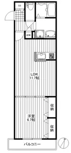 イトーマンション【2階】の間取り