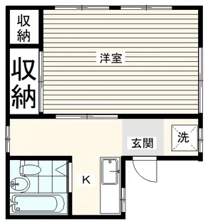 有明荘【2階】の間取り