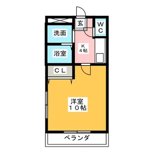 ラフォーレTSUCHIHARA【3階】の間取り