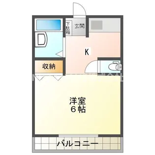 アーバンライフ新町【2階】の間取り