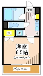 ルグランブルーつつじヶ丘【2階】の間取り