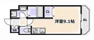 クリスタルエレガンス・EAST【3階】の間取り