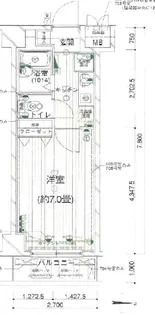 OLIO湯島【1階】の間取り