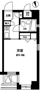 ビクセルお茶の水【3階】の間取り