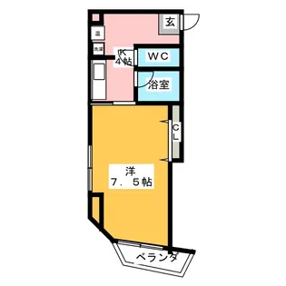 GINZA SPACE ONE【2階】の間取り