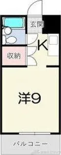 FM Nakazaki II【6階】の間取り