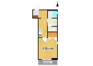 Via Sole長町南【1階】の間取り