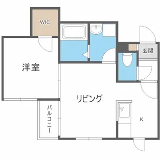 グランディールN15【2階】の間取り