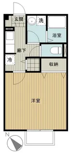 メゾンルミエール【1階】の間取り