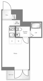 新宿セントラルハイツ【6階】の間取り