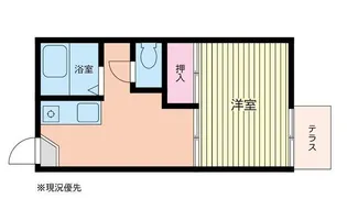 アーバン三和【1階】の間取り