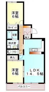 アスリート5【2階】の間取り
