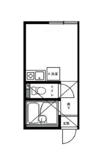 アドホックタウン神大寺【2階】の間取り