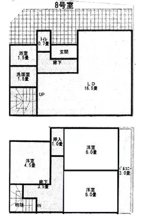 エクセレント下郡の間取り
