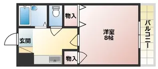 エクセレントハイツ【2階】の間取り