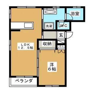 Fillo【3階】の間取り