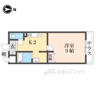 サン・ブルーム【1階】の間取り