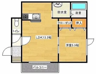 Pole position【2階】の間取り