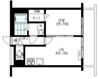 ヴィラけやき【3階】の間取り