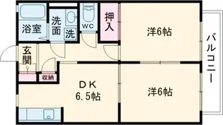 ディアコートみやび I棟【2階】の間取り