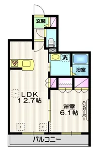 レゾン・プリュニエ【3階】の間取り