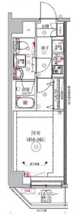 RELUXIA品川中延【5階】の間取り