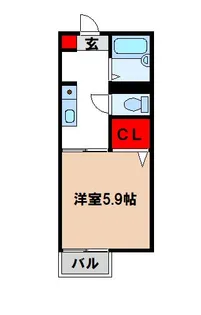 サンシャイン【2階】の間取り
