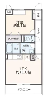 インペリアルライフ【3階】の間取り