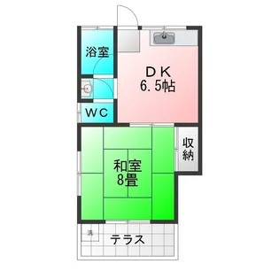 みずき荘【1階】の間取り