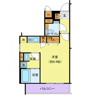 アルテシモ ルスト【3階】の間取り