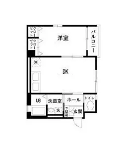 ベルジュ田園調布 D棟【2階】の間取り
