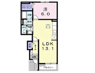 グレース レジデンス壱番館【1階】の間取り