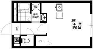 レスツオン参宮橋【2階】の間取り