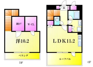 第16シントウキョウビルの間取り