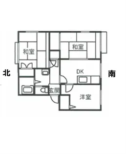 アークフィールズみなみ C【1階】の間取り