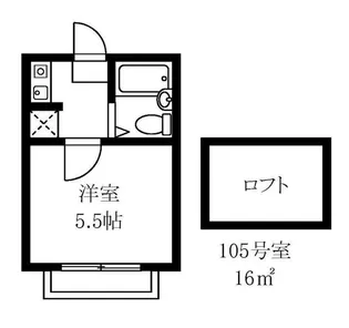 ライフピア西小山【1階】の間取り