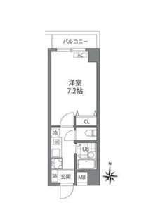 府中プレイス【4階】の間取り