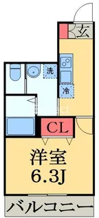 トコヴィラージュ作草部【3階】の間取り