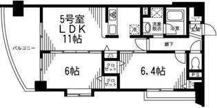 ウェルカムヒル【3階】の間取り