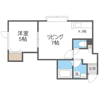ウイングS&A【2階】の間取り